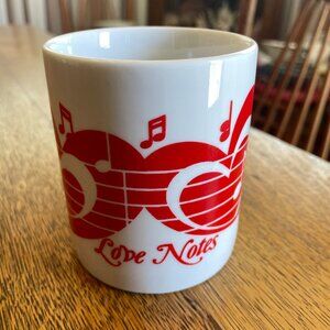 Love Notes Coffee Cup Mug 11 ounces M Ware